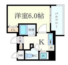 プレサンス天満ステーションフロントの物件間取画像